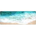 thumbnail image 2 of Beach Ocean Coastal Extended Mouse Pad 31.5x11.8 Inch Sea Wave Cool Summer XL Desk Mat NonSlip Rubber Base with Stitched Edges Perfect for Office, Home, and Gaming, 2 of 6