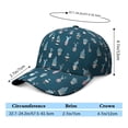 thumbnail image 5 of Minimalist Botanical Cactus Baseball Cap, Comfortable Fit Washed Dad Hat with Succulents and Desert Style Print, Lightweight Performance Hat for Summer Sports and Casual Wear, 5 of 8