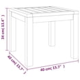 thumbnail image 6 of vidaXL 3028322 Patio Stools with Cushions Ottoman Seating 2 Pcs Solid Wood Acacia, 6 of 7