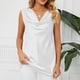 thumbnail image 1 of Blusa suelta sin mangas para mujer, blusa sin mangas para mujer, blusa sin mangas con cuello gratis para mujer, ropa para mujer, máxima eficiencia, 1 of 9