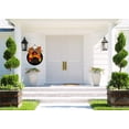 thumbnail image 5 of Eveokoki 11" Thanksgiving Wreaths for Front Door, Welcome Sign for Front Door Farmhouse Front Porch Decor Fall Wreaths,Rustic Door Hangers Front Door, Thanksgiving Day Housewarming, 5 of 5