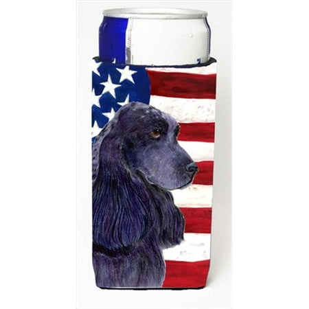 

Usa American Flag With Cocker Spaniel Michelob Ultra bottle sleeves For Slim Cans