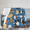 thumbnail image 1 of ORUYROP Dog Blanket | Wool Blanket | Soft, Plush, Warm Leisure Blanket, 1 of 7