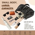 thumbnail image 6 of Sunyuer Trendy Shoulder Bag - Vintage Y2K Leather Buckle Punk Hobo Clutch Hobo Purse for Women, 6 of 14