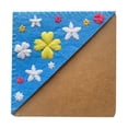 thumbnail image 1 of IMENGL Clearance! Delayuji Home Decor Personalized Hand Embroidered Corner Bookmark Four Seasons Handmade Diy Custom Bookmarks A Multi-Color, 1 of 8