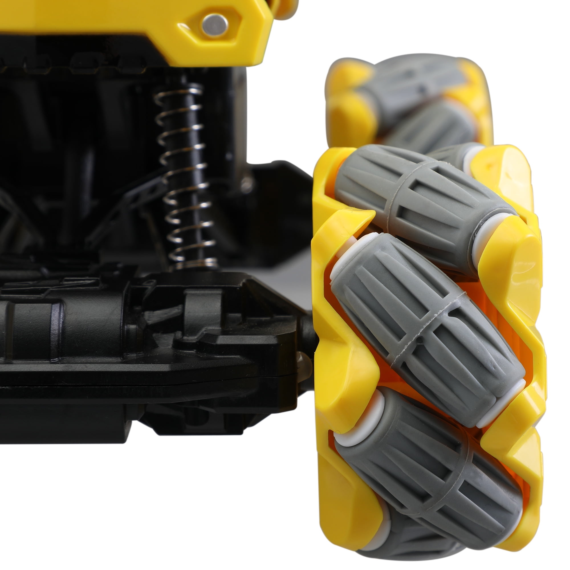 Kepooman Kids RC Cars Stunt Car Toy, Gesture Sensor Watch Double Sided 360° Rotating RC Car with Headlights, Yellow Kepooman Kids RC Cars Stunt Car Toy, Gesture Sensor Watch Double Sided 360° Rotating RC Car with Headlights, Yellow
