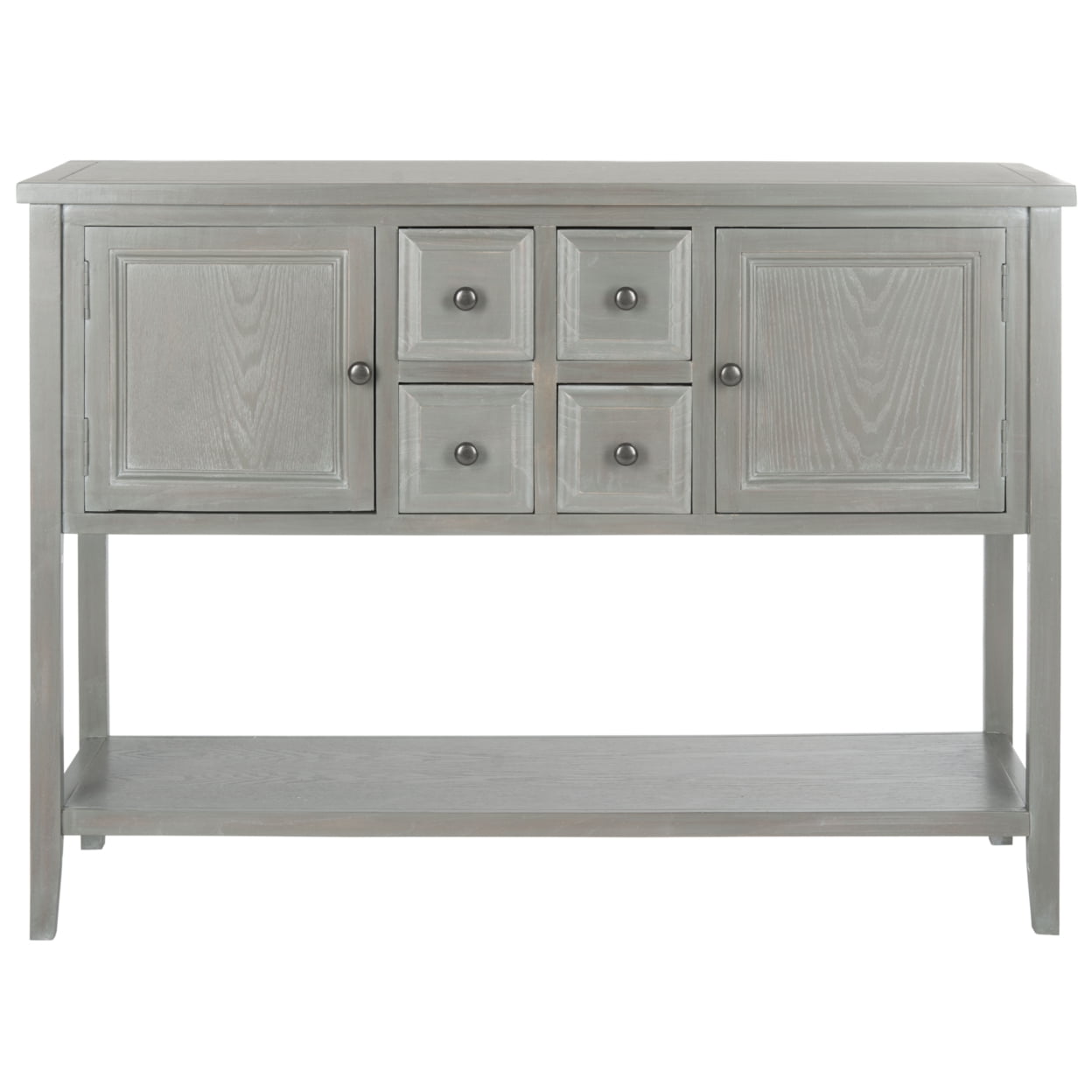 SAFAVIEH Charlotte Transitional Storage Sideboard, French Grey