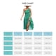thumbnail image 5 of Vestido Midi Fruncido De Un Hombro Amonsee Estampado Floral Sin Mangas Cierre Con Cremallera Oculta S, 5 of 5