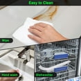 thumbnail image 6 of Silicone Stove Counter Gap Cover Kitchen Counter Gap Filler Transparent 25" Long Gap Filler Sealing Spills between Kitchen Appliances Washing Machine and Stovetop, Set of 2 (Clear), 6 of 17