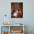 thumbnail image 3 of AVOI Unframed Canvas Wall Art Vintage Print Paintings The Reluctant Bride Love Story Victorian French Retro Aesthetic Artwork for Home Living Room Bathroom Bedroom Wall Decor (8"x10"), 3 of 6