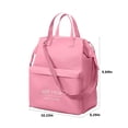 thumbnail image 2 of EGNMCR Storage Containers, Kitchen Storage & Organization Lunch Bag Women & Men Insulated Lunch Bag Lunch Box With Shoulder Strap For Women Men Adult Kids lunch packet, 2 of 5