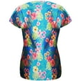 thumbnail image 2 of Tropical Vacation Aloha Superhero Costume All Over Womens T Shirt Multi X-LG, 2 of 2