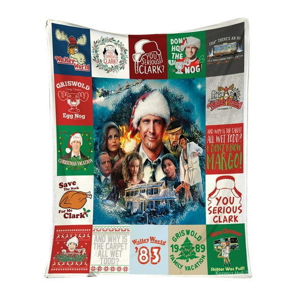 Liquidation! Objets de Collection National Lampoon's Noël Holiday Movie Holiday Literie Super Douce Micro Raschel Jeté