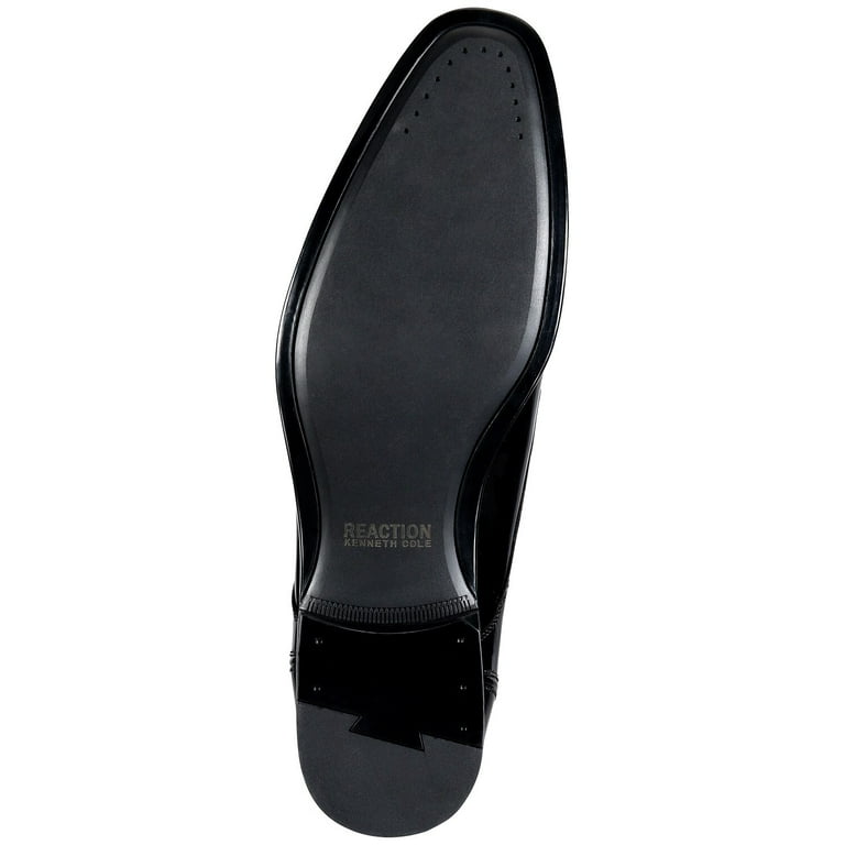 靴 Keneth Cole Shop Kev Black Leather Dress Shoe – Techni-Cole Comfort