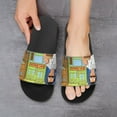 thumbnail image 6 of Bob's Burgers Shower Shoes for Women & Men, Non Slip Slippers Sandals Pool Slides Lightweight Beach Shoes for Home Garden Bathroom, 6 of 8