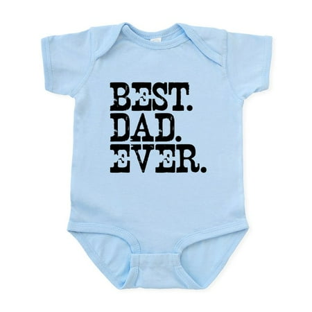 

CafePress - Best Dad Ever Infant Bodysuit - Baby Light Bodysuit Size Newborn - 24 Months