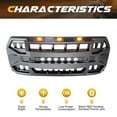 thumbnail image 3 of AMERICAN MODIFIED Armor Grille w/ Off Road Lights for 2015-2017 Ford F150, 3 of 12