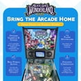thumbnail image 2 of Wonderland Amusements Alice Goes to Wonderland Pinball Machine with LED Lighting, 2 of 10