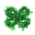 thumbnail image 6 of KCEHTA 2Pcs 6.56 FT St Patricks Day Tinsel Garland, Green Shamrock Garland Decor, Irish Birthday Party Decorations, 6 of 7