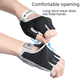 thumbnail image 3 of Guantes de fitness para hombres y mujeres Deportes al aire libre Antideslizantes Absorción de impactos Protección de palma Guantes de montar transpirables Medio dedo Resistentes al desgaste, 3 of 5