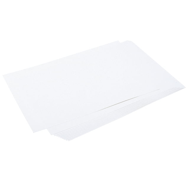 Brillante Cartulina Unique Bargains Papel Nacarada 8x11.5 Pulgadas 25 Hojas Crema