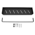 thumbnail image 2 of Towel Floating Shelf, Wall Mounted Floating Towel Rack Strong Load Bearing Capacity Space Aluminum  For Living Room Without Hook, 2 of 8