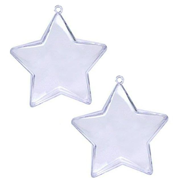Coofit 2PCS Bath Mold Creative Star Shape Bath Ornament Soap Making Mold