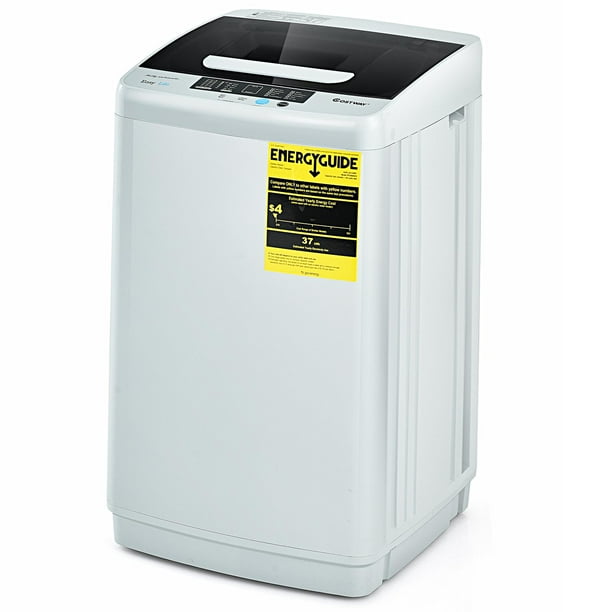 Giantex Full Automatic Washing Machine, 8.8lbs Portable Washer and Spin