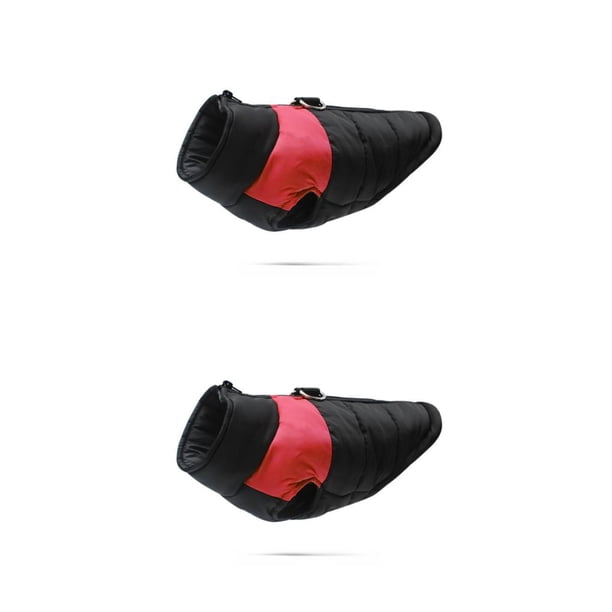 Methold Chaquetas elegantes para mascotas que se mantienen abrigadas y modernas Abrigo de invierno para perros Abrigos de invierno para rojo S 2Conjunto