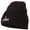 Black, variant on London Queen Guard Embroidered Knitted Short Beanie - Black OSFM
