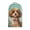 Bow & Puppy Pattern, variant on HELLHERO Rabbit Dust Cover, Oil Proof for Kitchen Home