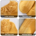 thumbnail image 4 of Laklulu-Conjunto de 5 piezas de calcetines con borde con volantes para niños pequeños, calcetines de encaje doble para niña, calcetines de baile para estudiantes de color sólido, 4 of 5