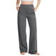 thumbnail image 1 of Pantalones de Mujer Talovee Yoga Pierna Ancha Cintura Alta Gris XL, 1 of 5