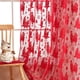 thumbnail image 5 of Cortinas Navideñas para Ventanas | 2 Cortinas Rojas de Poliéster de 140X100Cm | Estilo Navideño Único | Fácil Instalación | Decoración para El Hogar, 5 of 6