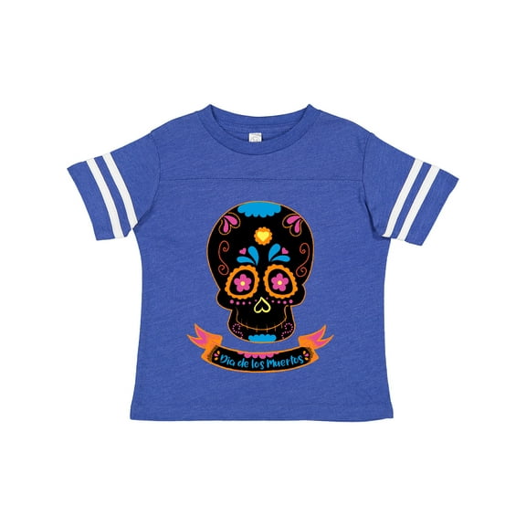 Inktastic Day of the Dead Skull Blk Boys or Girls Toddler T-Shirt