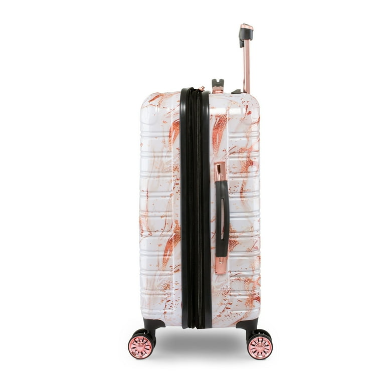 Ifly white and rose gold luggage on sale