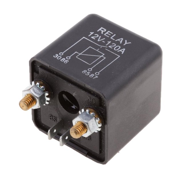 12V 120A Interruptor De Encendido / Apagado De Carga Dividida De Servicio Relés Coche Auto Barco 120Amp Zulema Relé de carga dividido 120A