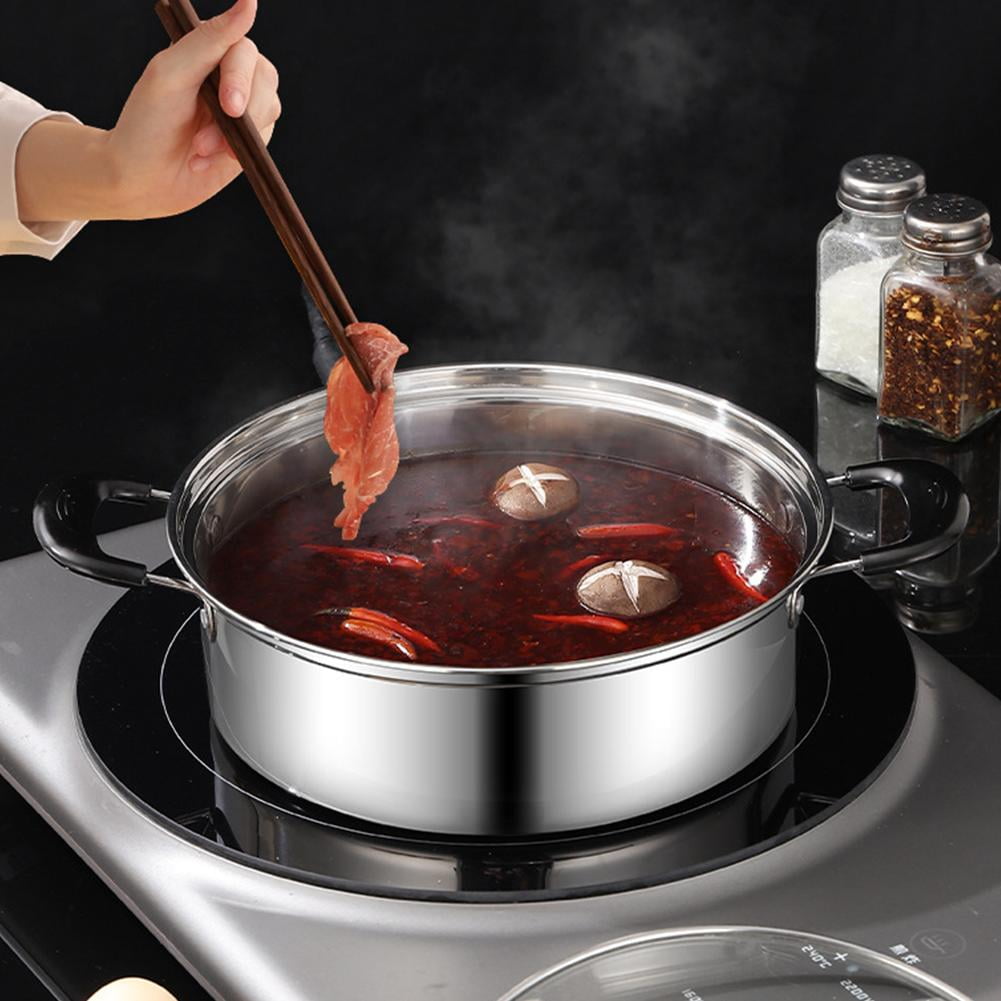 SXCRFKXH Egg Poacher Pan Stainless Steel Poached Egg Maker with 4 Cups Nonstick Stovetop Egg Cooker Pot, Egg Poacher, Easy Egg Cooker for Breakfast Boiled Eggs, for Induction Cooktop