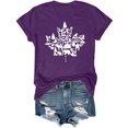 thumbnail image 5 of T-shirt à Manches Pointues Imprimé Mode Décontracté pour Femmes, 5 of 5