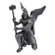 thumbnail image 3 of Figura de guerrero ángel, regalo ideal, adorno de mesa para vitrina, oficina o hogar. Plata C, 3 of 9