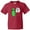 Red, variant on Inktastic Just Dill with It Chill Dill Pickle in Sunglasses Youth T-Shirt