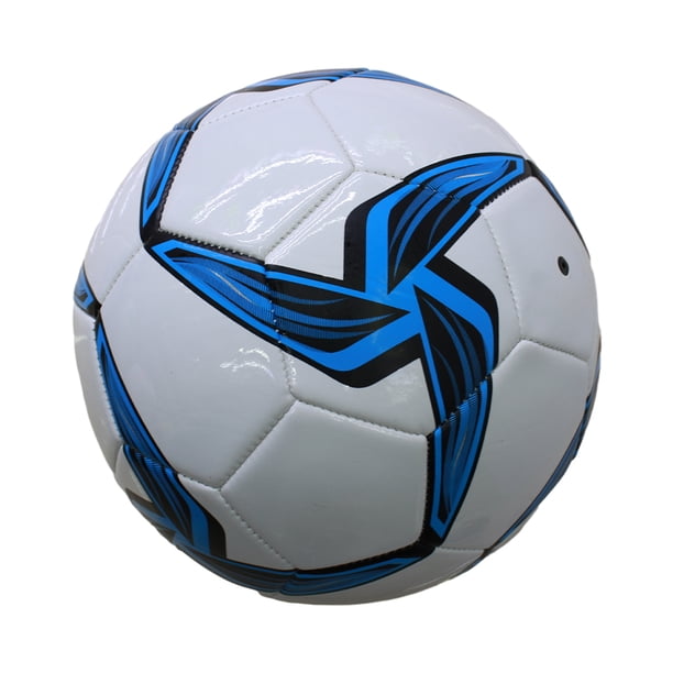 Naiovety Balón de fútbol de grado profesional: entrenamiento de tamaño y peso oficial y balón de fútbol para partidos de competición Deportes y aire libre azul