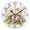 Black Needle, variant on 10" Artistic Round Wall Decorative Desk Clock Wall Clock Home Decor Two Yellow Chicks