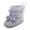 Grey, variant on FAOWME Toddler Boys Booties Girls Plush Snow Warming Shoes Baby Soft Boots Shoes Baby Shoes Pink 0-6 Months