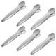 thumbnail image 5 of Juego de 10 clips de acero inoxidable para sellar bolsas de alimentos, resistentes a la corrosión (plateados)., 5 of 5