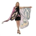 thumbnail image 3 of ITFABS Châle Papillon pour Femmes avec Couleur Vive, Sangle de Main Réglable, 3 of 4