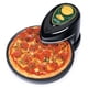thumbnail image 1 of Presto 03434 Pizzaz Plus Horno giratorio - 12 pulgadas, horno para pizza de encimera, bandeja antiadherente, elementos calefactores superiores e inferiores, fácil de limpiar, verde/dorado, 1 of 5
