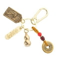 thumbnail image 2 of SHISUYAN Car Key Chain Metal Key Ring Backpack Keychain Vintage Keychain Bag Ornament(Tiger Style), 2 of 9