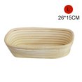 thumbnail image 3 of CAROOTU 1pcs Natural Rattan Proofing Basket Bread Fermentation Storage Container, 3 of 7