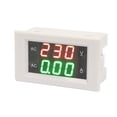 thumbnail image 4 of Digital Dual Meter  YB4835VA LED Dual Digital Display Voltage Meter 60 300V  AC Voltmeter Ammeter Red Green Current  Electriccircuittestingdevice, 4 of 8